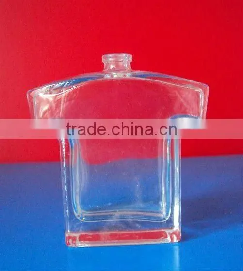 cylindrical perfume glass bottle