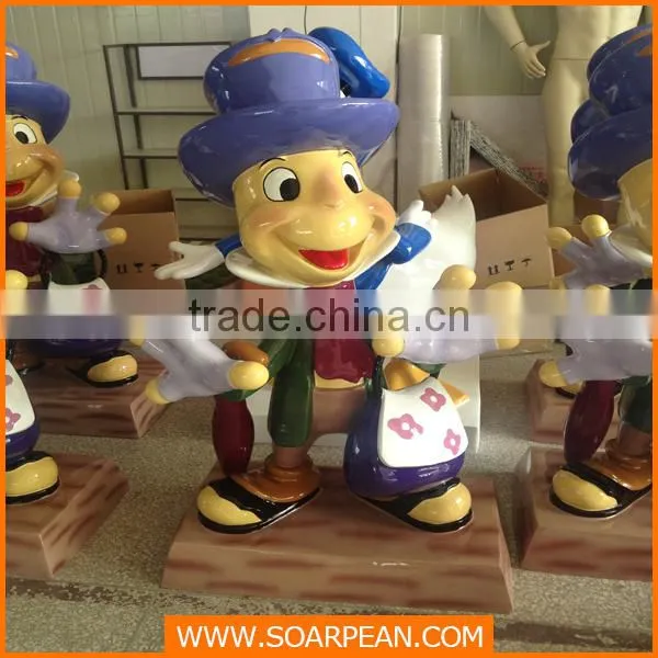 Fiberglass Kneeling Buddha Statue for sale