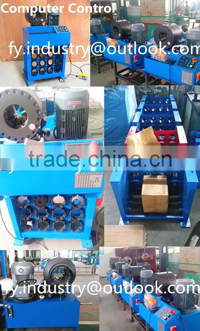 1/4" to 2" hydraulic hose assembly pressing machine/hose fitting tool/hose crimper machine