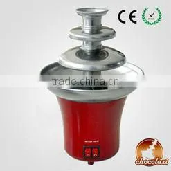 CHOCOLAZI ANT-8020 ALL Model CE&RoHS Auger 3 Tiers party home plastic mini home chocolate fountain