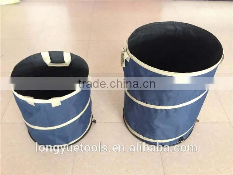 2016 new design colored pop up garden waste bag