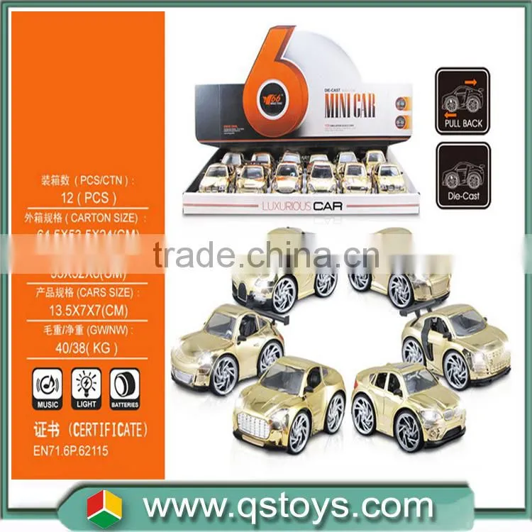 2015 new design metal handmade model car with EN71
