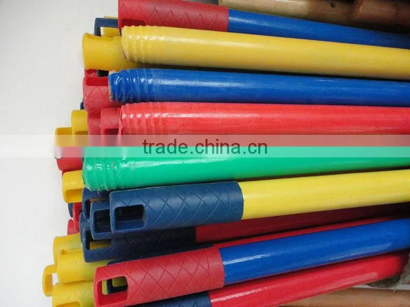 Popular Flower Design Wood Mop Stick