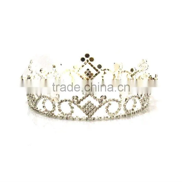 New Design Crystal Pageant Adult crown tiaras H172-145