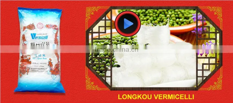 Certificated Bean Vermicelli Longkou Vermicelli 100g 250g