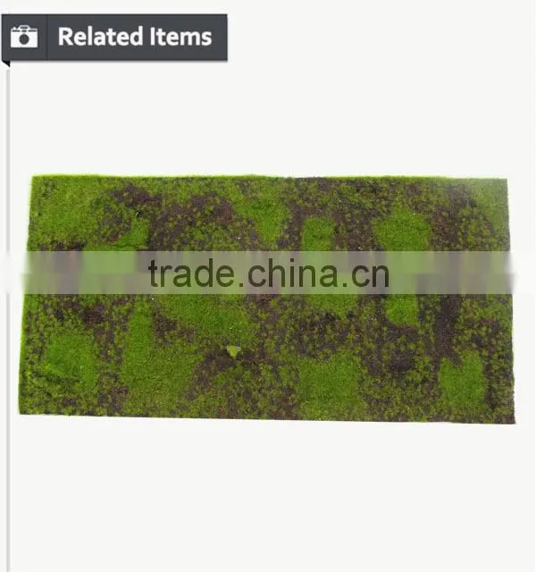 Hot new product for 2015 artificial decorative moss mat