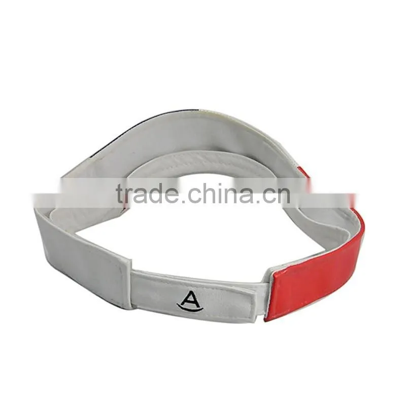 Hipster PU Leather Fabric Sun Visor Hats Breathable Cycling Caps