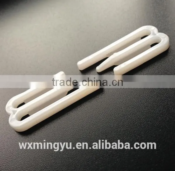 plastic clip for garment package,milk white clips,shirt packing clip