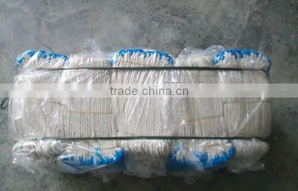 10g Nylon Knitted white cotton glove