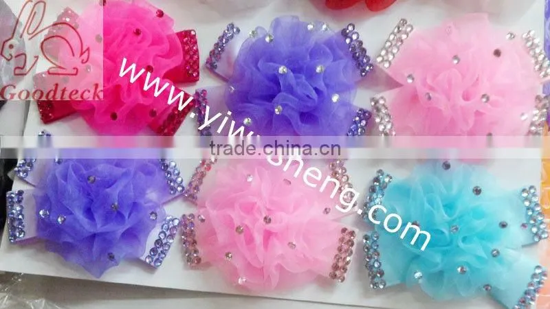 sequin lime green daisy flowers