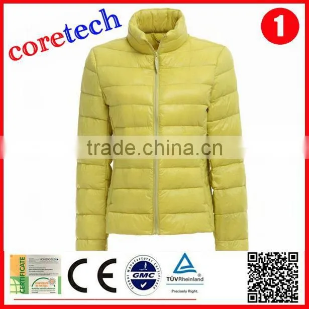 warm Hot sale women down jacket factory
