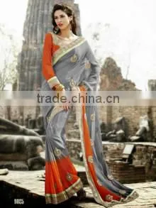 Attractive Party Wear Sarees SKU#17548