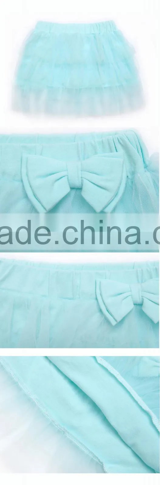 BEROY Custom Breathable and Soft Kids Girl mini Skirt