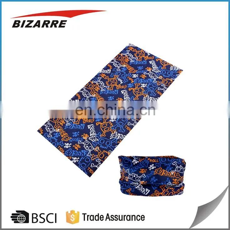 Latest custom printed high elastic bandanas scarf manufacturer