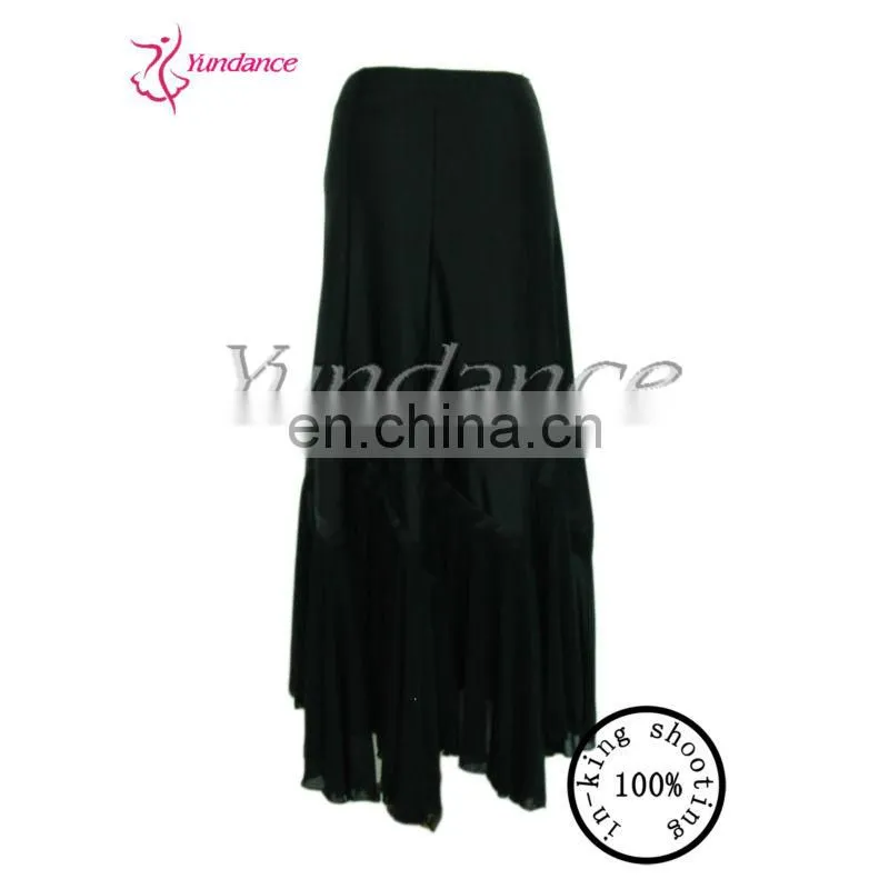 S-353 2015 Fashion Black Dance Skirts Cheap