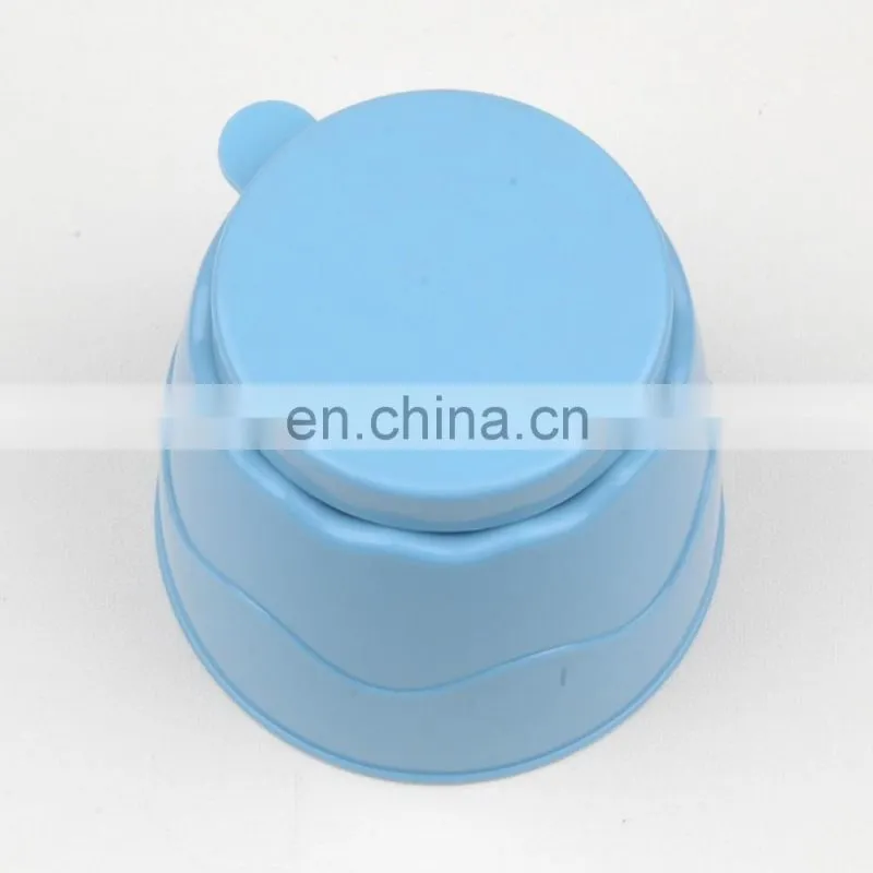 Plastic Cup Brush Washer with Cover, dia.12cm x height 10.5cm