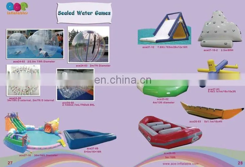 inflatable water trampoline