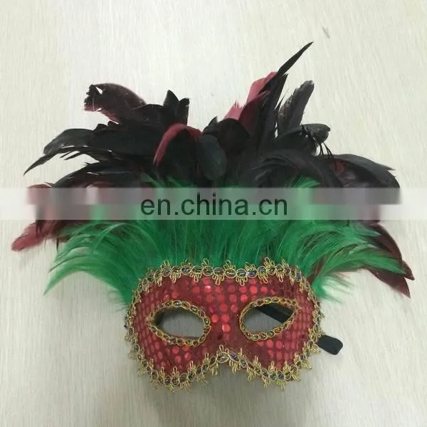 2014 New Style Mask For Party Fashion Mask With Feathers