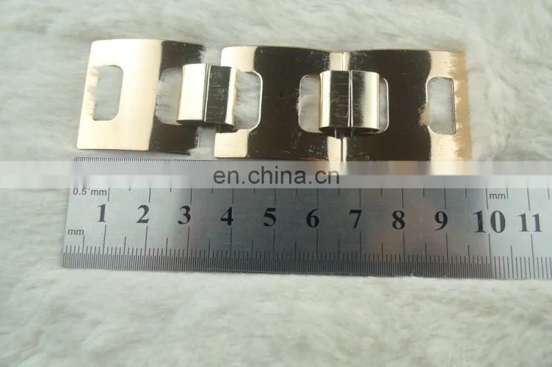 2015 gold color garment accessories metal trimming for dress/for bags