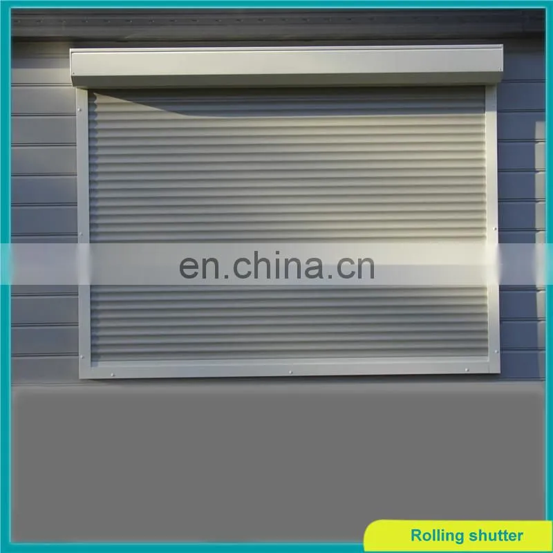 aluminum energy saving roller shutter window