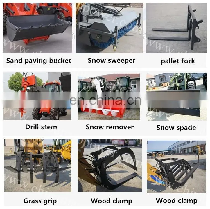 1.2 Ton Zl12f Front mini front end loader