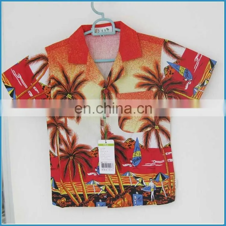 boy custom hawaiian shirts beach shirts
