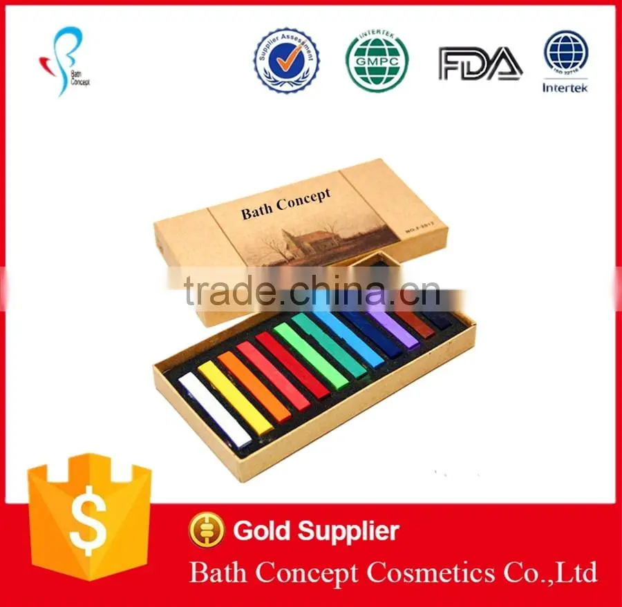 Bright colored chalk powder for hair OEM
