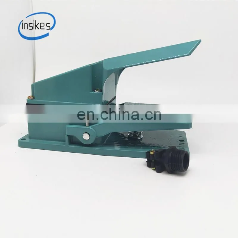 TFS-302 FS-302 Thick Aluminum Shell Foot Switch Foot Switch Foot Switch Machine Press Parts Silver Contact