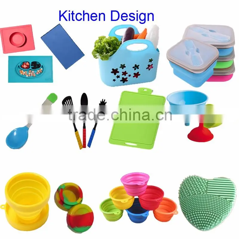 China supplier silicone kitchen tools wide mouth funnel jam funnel cooking funnel