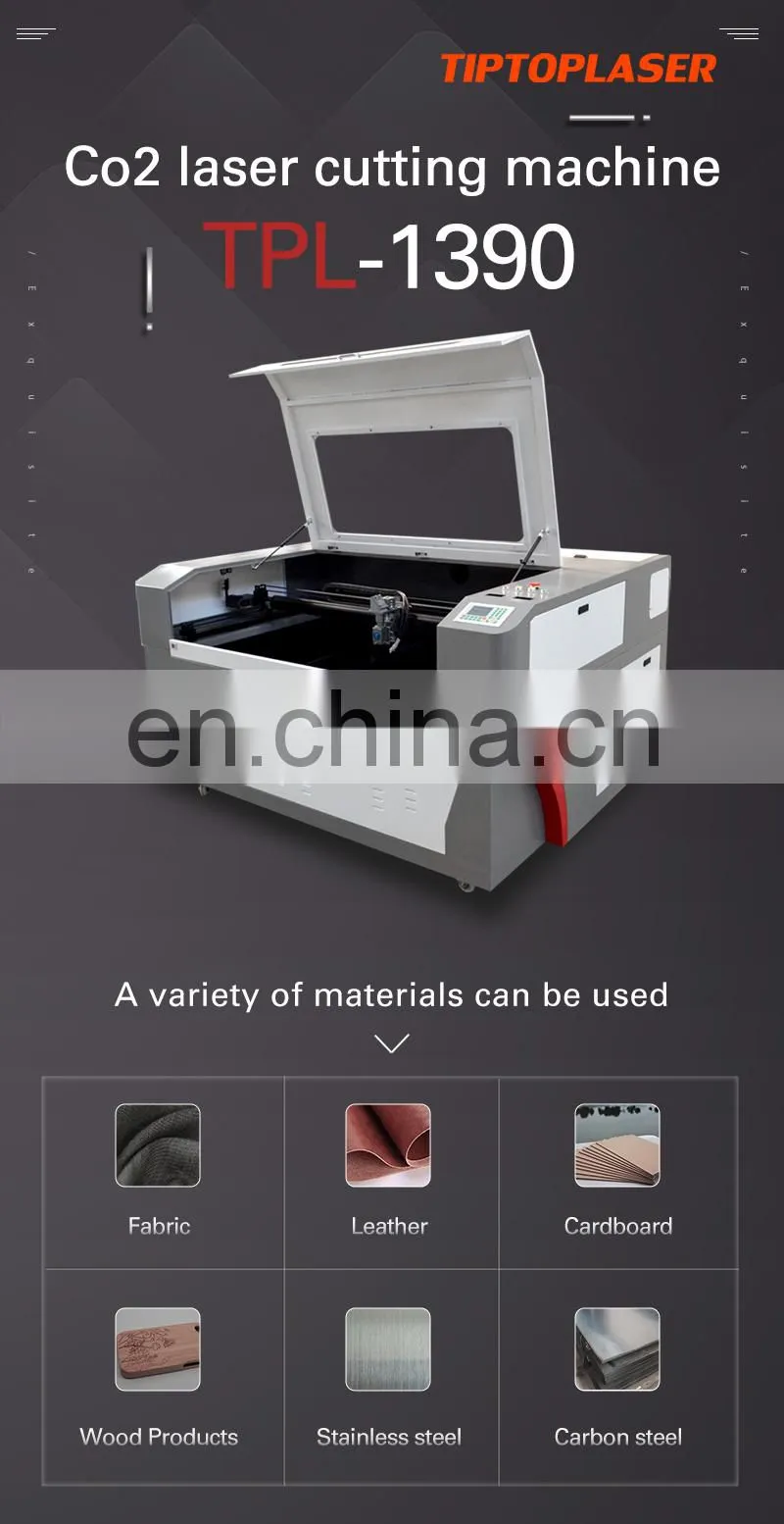 HOT SALE Co2 laser cutting machine engraving for fabric rubber plywood glass acrylic CNC laser machine price