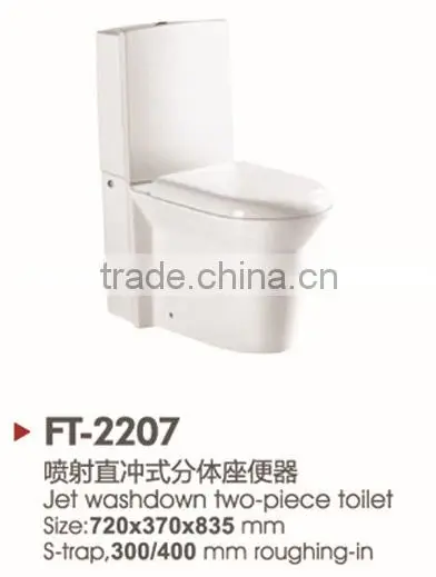 New Arrival Modern bathroom toilet wc with first class quality