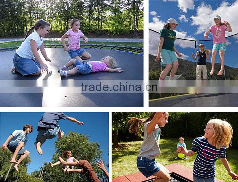 Playground Equipment Round Outdoor Jumping Trampoline