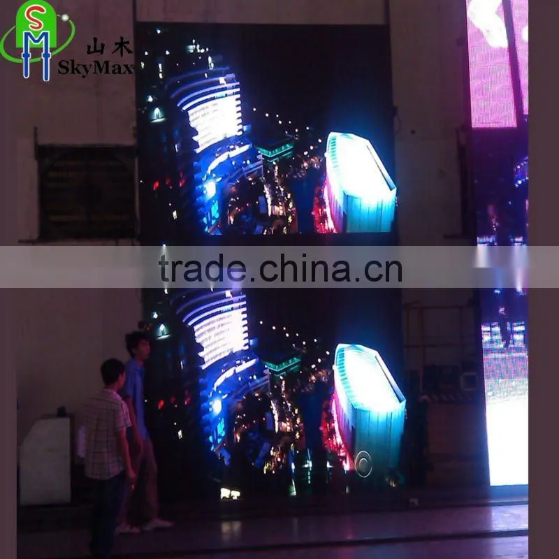 Norway project P4 die casting indoor full color led signs
