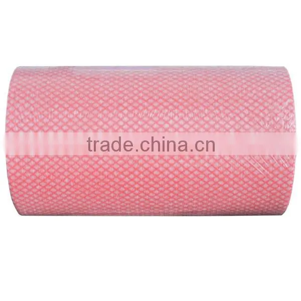 Diamond Printed Viscose Polyester Nonwoven Spunlace Fabric