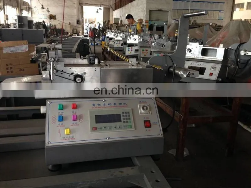 UGS2050 taffeta label cutting machine underwear elastic band cutter hot cold knife