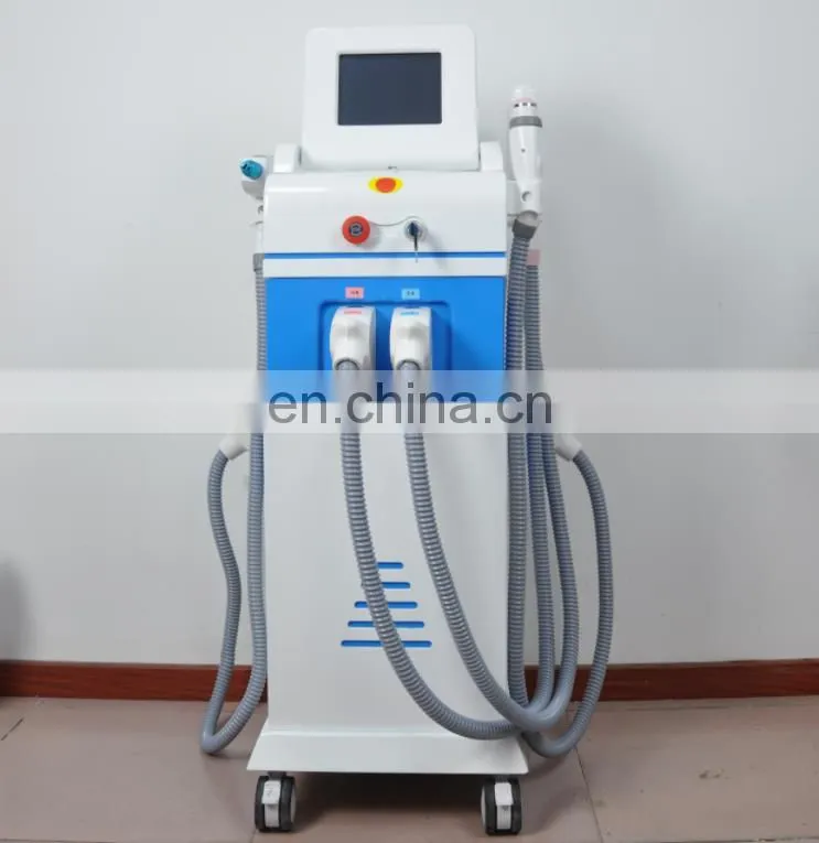 4 in 1 Multifunctional 360 magnetic hair removal nd yag ipl rf machine for beauty salon