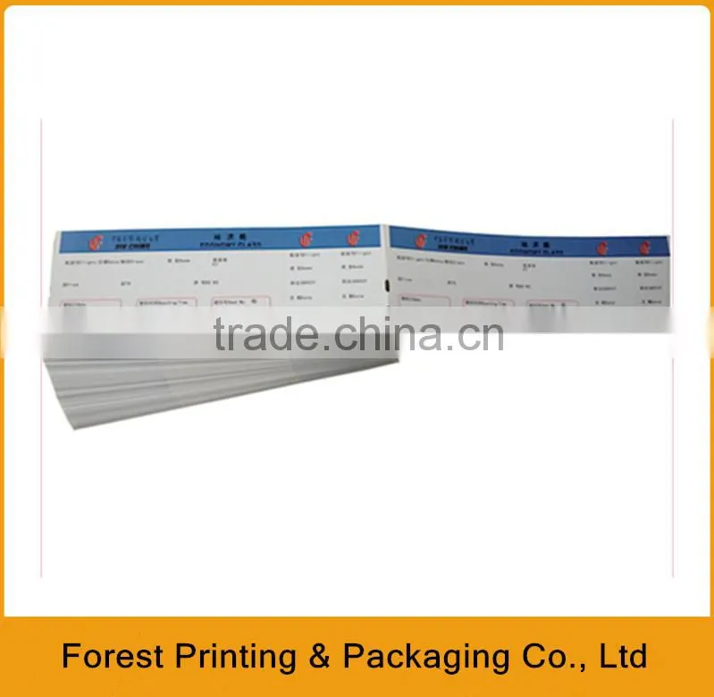 Air ticket in China,thermal paper ticket for boarding pass