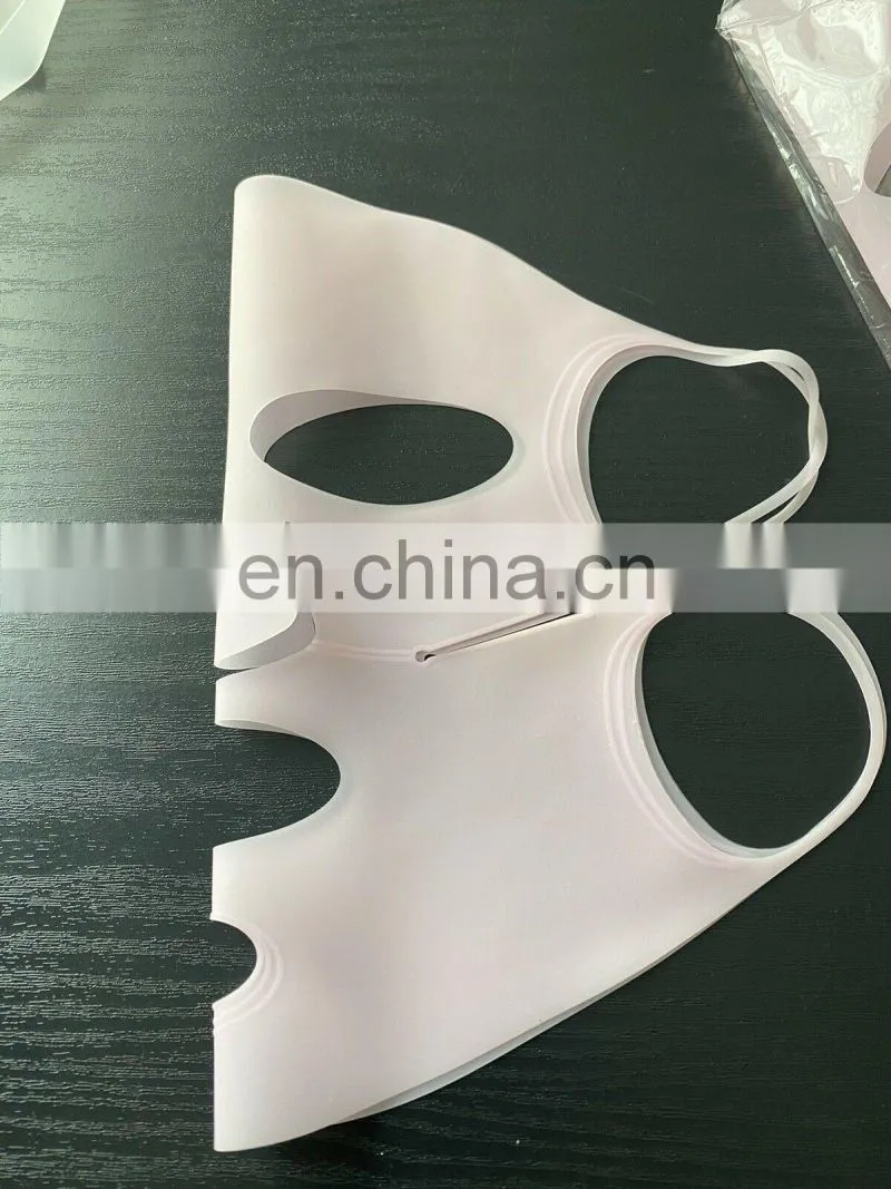 Reusable Flexible Absorption Prevent Evapor Silicone Face Mask Cover