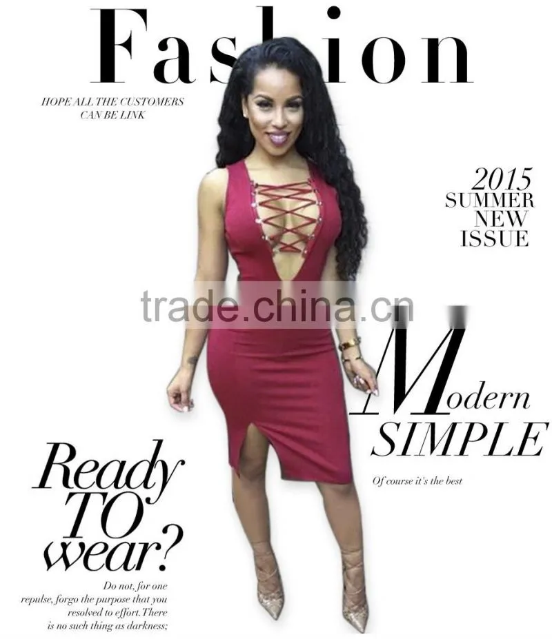latest fashion dress woman evening dress sexy bandage dress