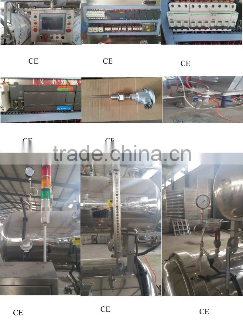 steam or water used single pot sterilization machine