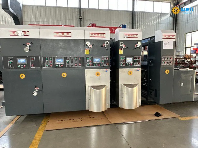 china corrgauted carton flexo printing die cutting slotting machine manufacturer