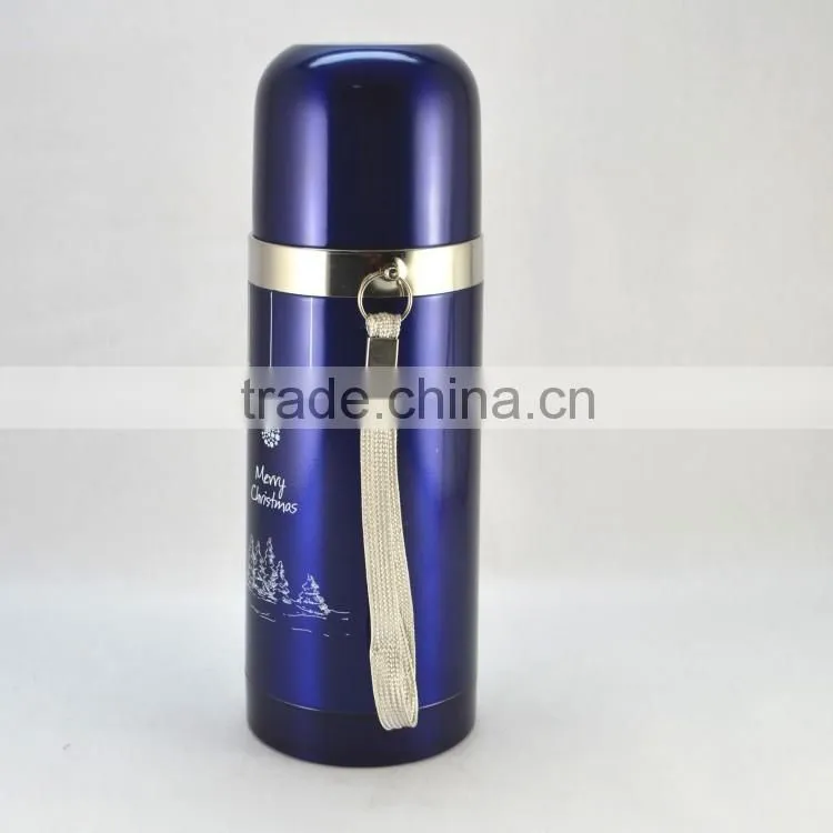 2016 Newly Hot Sale 750ml Food Grade Screen Printing Wholesale Leakproof Screen Printing Vacuum Bottle