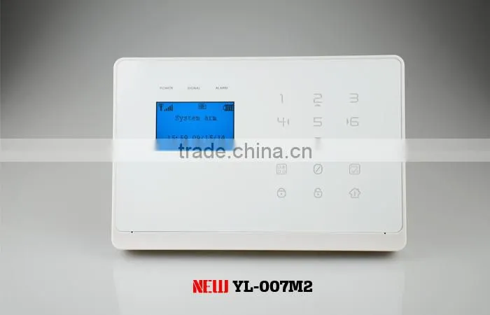 2014 smart wireless home alarm system fire alarm burglar alarm