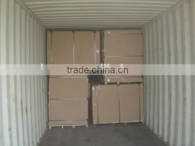 18mm 1220*2440 high quality melamine mdf board from China manufacture