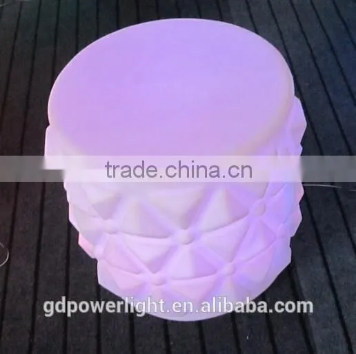 New PE plastic Stool with LED lights & remote control YXF-5048