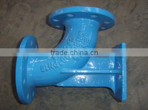 Doubile flanged pipe fitting
