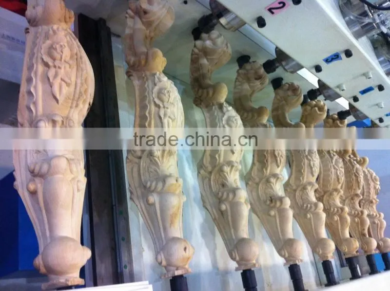 Hot sale rotary 4 axis cylindrical wood working engraving cnc router machine