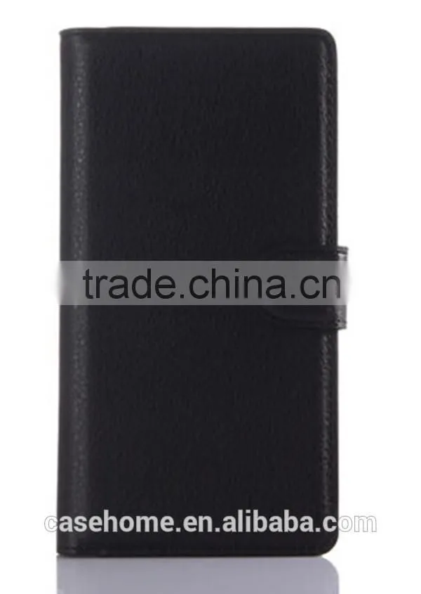 4.6" Mobile Phone Flip Wallet Leather Case for Sony Xperia Z5 Compact Premium