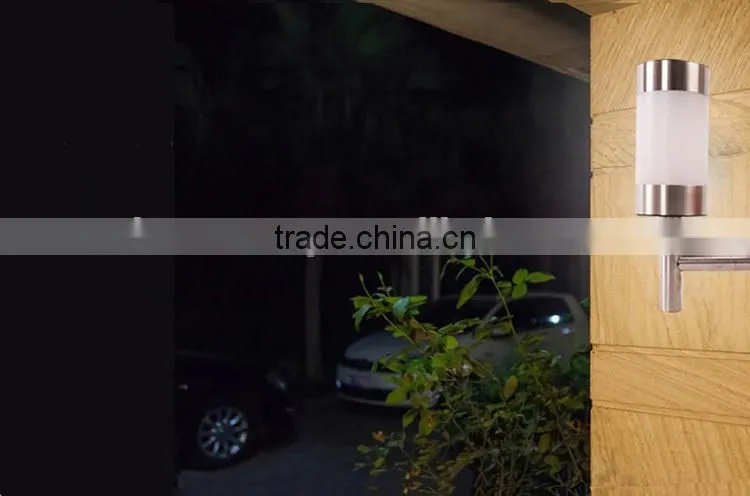 Garden solar lamps led stair wall mounted solar light