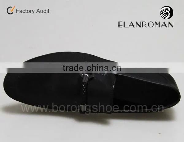 Customed men Fashion casual slip on men leather dress shoes